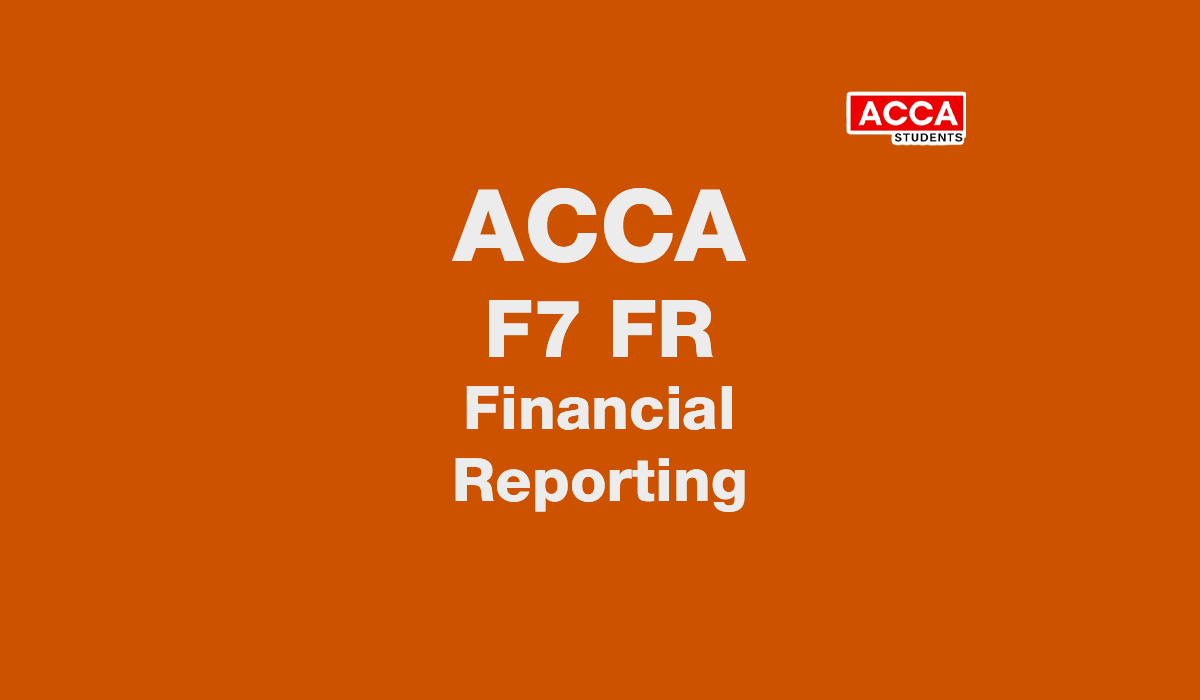 Practice and Revision Kit F7 (FR) Financial Reporting | Kplan