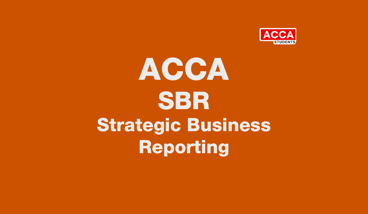 Practice and Revision Kit SBR - Strategic Business Reporting | Kplan